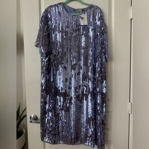 ASOS Curve Sequined Dress